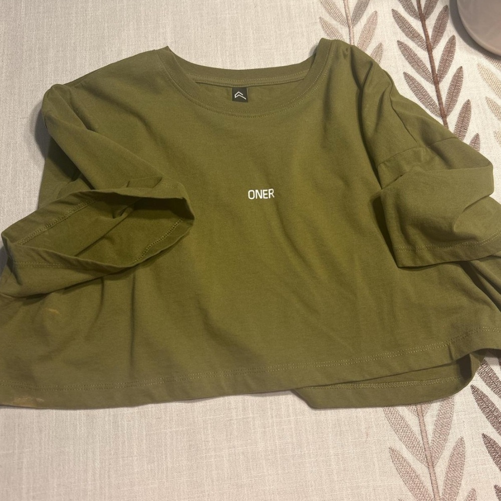 Oner Active Green Crop Top - Picture 4 of 10